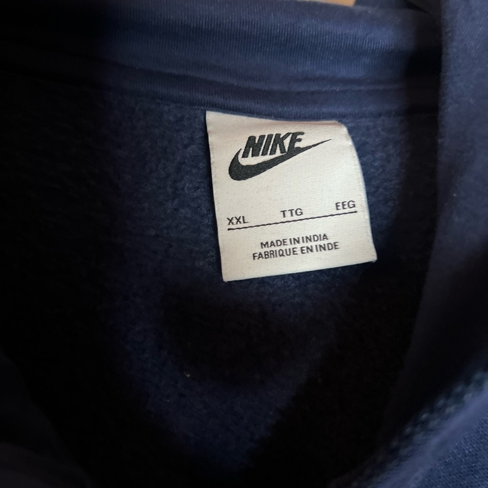 nike hooded jacket Men’s Size XXL Blue Embroidered Gorpcore Great Condition - Picture 2 of 5